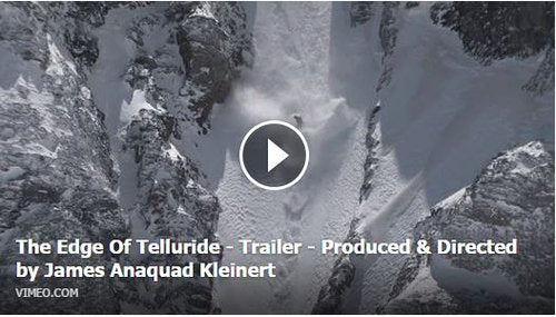 Emmy Award-Winning Filmmaker, James Anaquad Kleinert, releases "The Edge of Telluride," a film chronicling big mountain skiing in Telluride, featuring Joshua Geetter and other locals.