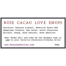 ROSE CACAO LOVE DROPS with CBD